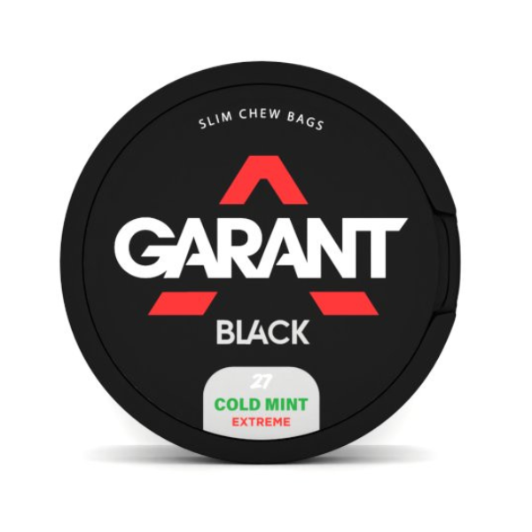 GARANT Black Extreme SLIM – Cold Mint – 13,5g