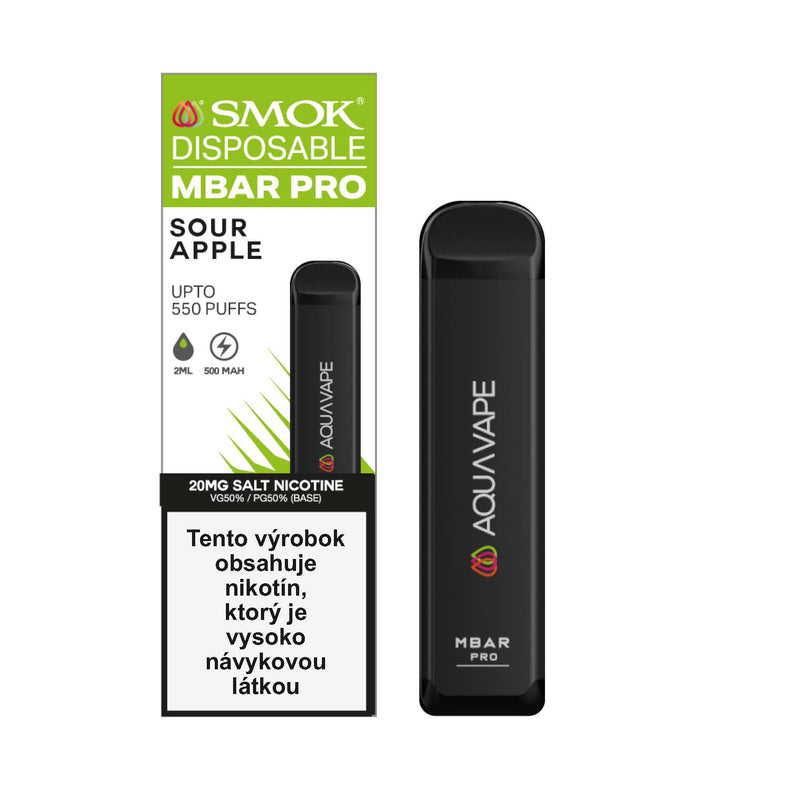 MBAR PRO Sour Apple 20 mg